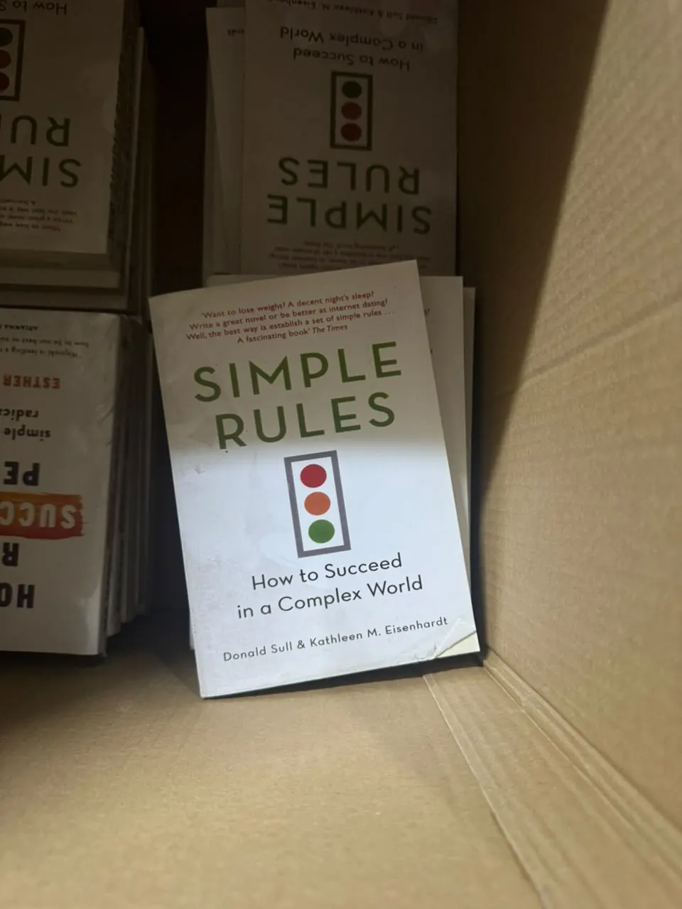 Simple Rules: How to Succeed in a Complex World
